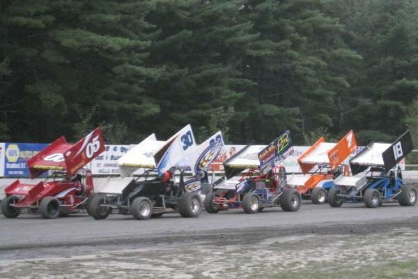 The SCoNE Sprint Cars return to Bradford's Bear Ridge Speedway for the final time in 2010 on Saturday. (Justin St. Louis/VMM photo)